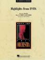 Andrew Lloyd Webber_Tim Rice, Highlights from Evita Orchestra Partitur + Stimmen
