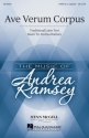 Andrea Ramsey, Ave Verum Corpus SATB a Cappella Chorpartitur