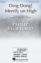 Ding Dong Merrily on High SATB Chorpartitur