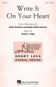 Robert I. Hugh, Write It On Your Heart SSAA Chorpartitur
