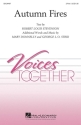 George L.O. Strid, Autumn Fires 2-Part Choir Chorpartitur