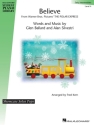 Believe (from Warner Bros. Pictures 'The Polar Express') for piano (with lyrics and chords)