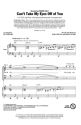 Can't Take My Eyes Off of You TTB Chorpartitur