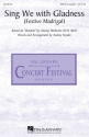 Anthony Holborne, Sing We with Gladness SSATB a Cappella Chorpartitur