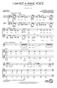 I Am But a Small Voice SSAA a Cappella Chorpartitur