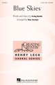 Irving Berlin, Blue Skies 3 Part Treble Chorpartitur