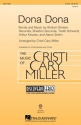 Dona Dona for 2-part choir, piano, clarinet choral score