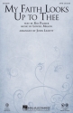Lowell Mason, My Faith Looks Up to Thee SATB Chorpartitur
