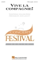 Vive la compagnie! TTBB a Cappella Chorpartitur