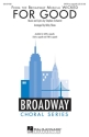 For Good SATB a Cappella Chorpartitur