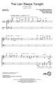 The Lion Sleeps Tonight TTBB a Cappella Chorpartitur