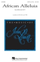 John Leavitt, African Alleluia SATB and opt. Percussion Chorpartitur