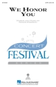 Roger Emerson, We Honor You SATB Chorpartitur