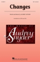 Changes for female choir (SSA) and opt. piano with hand percussion choral score