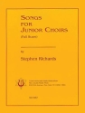 Stephen Richards, Songs for Junior Choirs SA Partitur