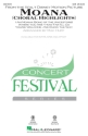 Moana (Choral Highlights) for mixed choir (SAB) and piano choral score