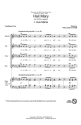 William Cutter, Hail Mary SATB Chorpartitur