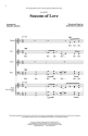 Seasons of Love from 'Rent' for mixed choir divisi a Cappella score