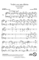 Vedr con mio diletto for 2-part chorus and piano vocal score (it)
