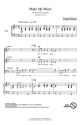Audrey Snyder, Make My Music 3-Part Choir Chorpartitur
