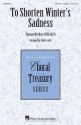 Thomas Weelkes, To Shorten Winter's Sadness SSATB a Cappella Chorpartitur