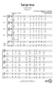 Claudin de Sermisy, Tant Que Vivray SATB a Cappella Chorpartitur