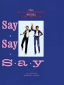 Say Say Say Piano and Vocal Blatt