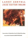 Jazz Guitar Solos Gitarre Buch