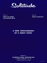 Solitude Piano, Vocal and Guitar Buch