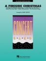A Fireside Christmas Concert Band Partitur + Stimmen