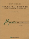 Modest Mussorgsky, Pictures At An Exhibition Concert Band Partitur + Stimmen