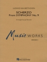Ludwig van Beethoven, Scherzo (From Symphony No.9) Concert Band Partitur + Stimmen