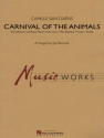 Camille Saint-Sans, Carnival of the Animals Concert Band Partitur + Stimmen