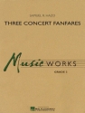 Samuel R. Hazo, Three Concert Fanfares Concert Band Partitur