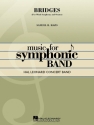 Samuel R. Hazo, Bridges (for Wind Symphony and Orator) Concert Band Partitur + Stimmen