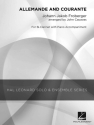 Johann Jakob Froberger, Allemande and Courante Clarinet Buch