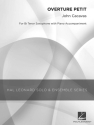 John Cacavas, Overture Petit Tenor Saxophone Buch