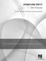John Cacavas, Overture Petit Trumpet Buch
