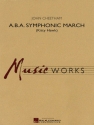 John Cheetham, A.B.A. Symphonic March Concert Band/Harmonie Partitur + Stimmen + CD
