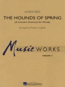 Alfred Reed, The Hounds of Spring Concert Band/Harmonie Partitur + Stimmen