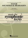 James Horner, Avatar Soundtrack Highlights Concert Band/Harmonie Partitur
