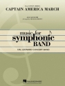 Alan Silvestri, Captain America March Concert Band/Harmonie Partitur + Stimmen