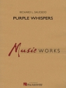 Richard L. Saucedo, Purple Whispers Concert Band Partitur + Stimmen