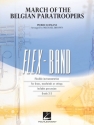 Pierre Leemans, March of the Belgian Paratroopers 5-Part Flexible Band and Opt. Strings Partitur + Stimmen