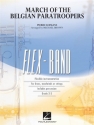 Pierre Leemans, March of the Belgian Paratroopers 5-Part Flexible Band and Opt. Strings Partitur