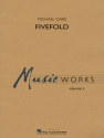 Michael Oare, Fivefold Concert Band/Harmonie Partitur + Stimmen