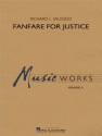 Richard L. Saucedo, Fanfare for Justice Concert Band/Harmonie Partitur