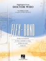 Murray Gold, Highlights from Doctor Who 5-Part Flexible Concert Band/Fanfare [opt. Strings] Partitur