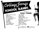 College Songs For School Bands - Eb Alto Clarinet Alto Clarinet Stimme