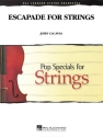 Escapade for Strings for string ensemble score and parts